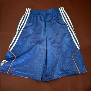 Adidas Boys Orange/Royal Short size L 14/16